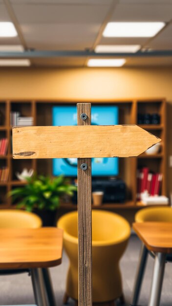 Карта и указатели возле студии